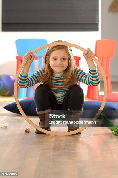 Mädchen Stockfoto und mehr Bilder von Bildkomposition und Technik - Bildkomposition und Technik, Blau, Blick in die Kamera