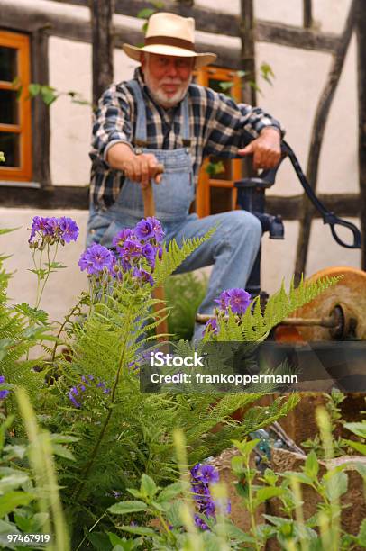 Im Garten Stockfoto und mehr Bilder von Aktiver Lebensstil - Aktiver Lebensstil, Aktiver Senior, Alter Erwachsener