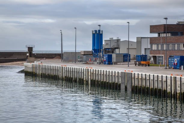istock Detail of small industrial harbor 974679320