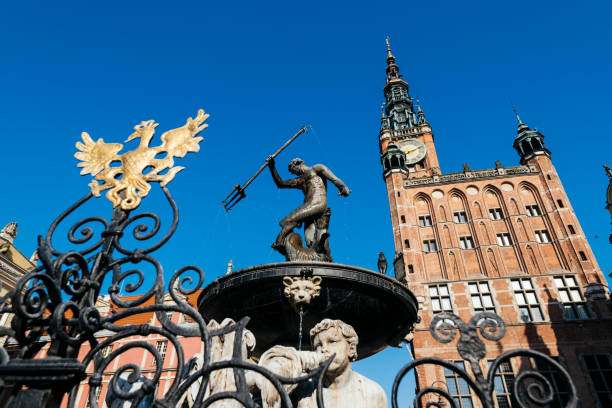 istock Neptun Fountain, Gdansk, Poland 974687470