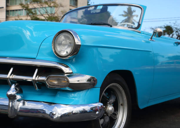 istock American retro car, Havana, Cuba 974687630