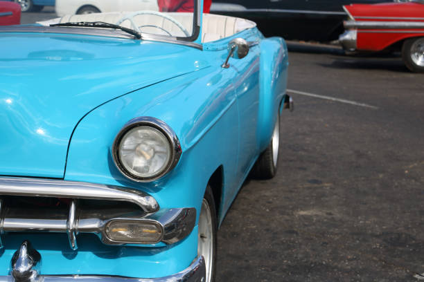 istock American retro car, Havana, Cuba 974687650