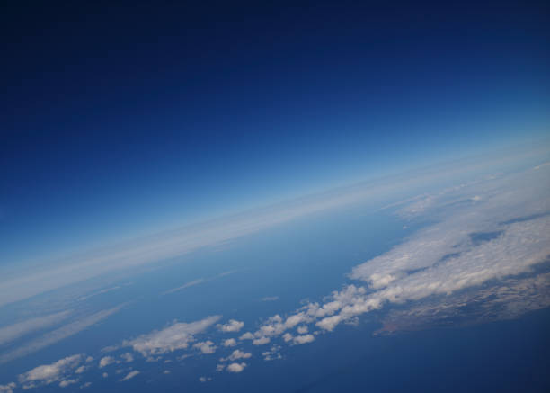 istock high above the clouds, view from the airplane 974687688