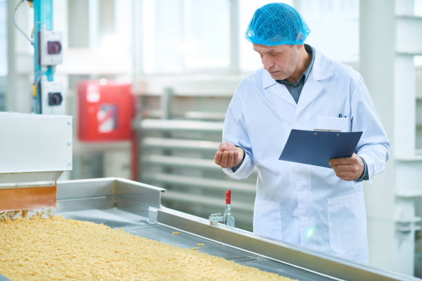 istock Inspector at Food Factory 974695242