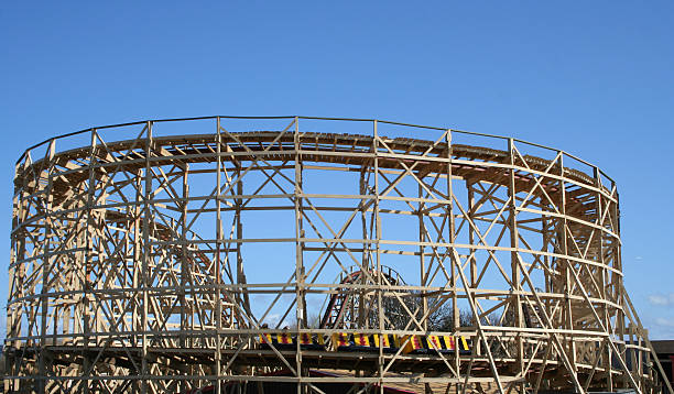 istock Wooden Rolercoaster. 97469680