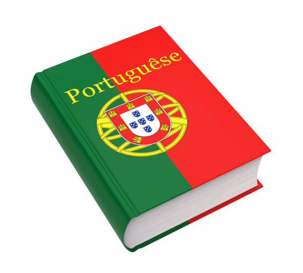 istock Portuguese Dictionary Book Isolated 974701614