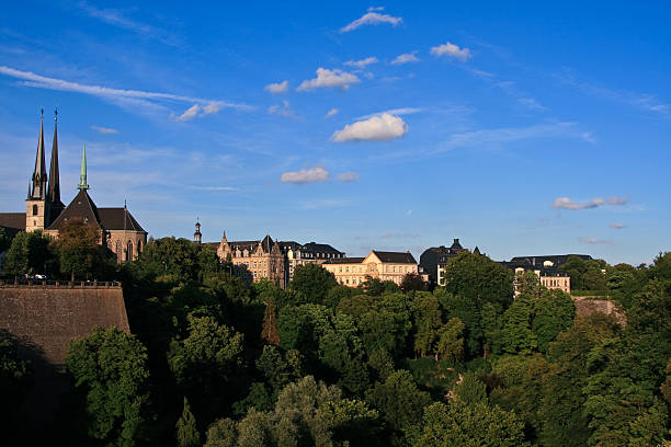 Luxembourg park  petrusse stock pictures, royalty-free photos & images