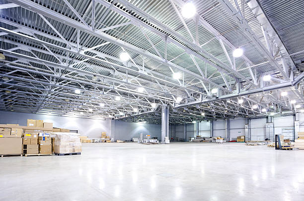 modern storehouse  airplane hangar photos stock pictures, royalty-free photos & images