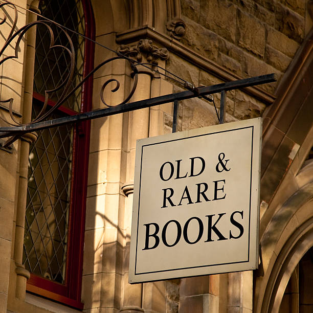 istock Old & Rare Books Sign 97471900
