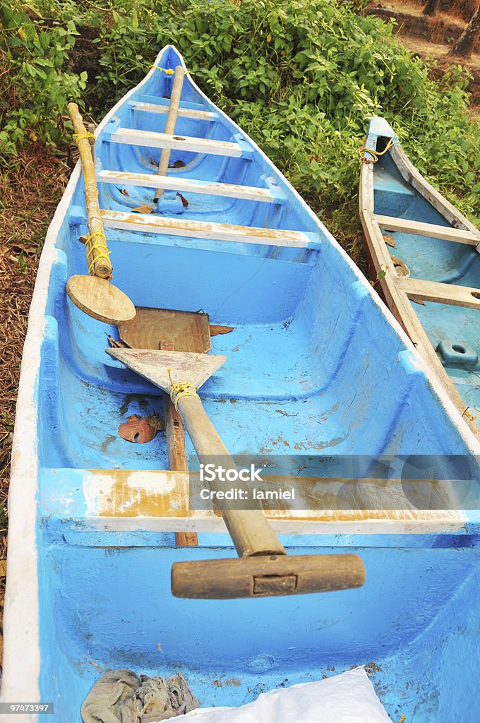 Kerala pesca canoa - Foto de stock de Assento de veículo royalty-free