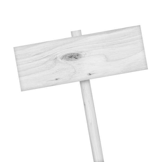 istock Wooden sign isolated on white background 974738962