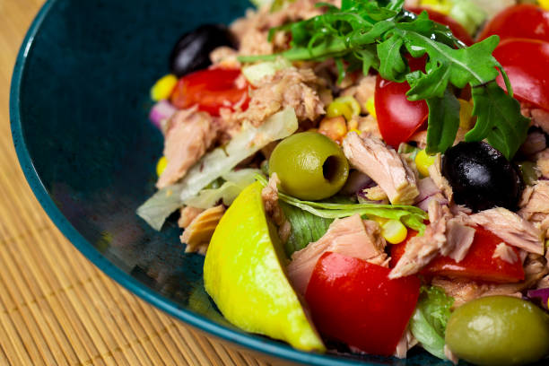 istock Tuna and vegetable salad 974741426