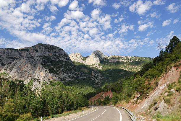 istock Road from Sort to Tremp (Pyrenees, Spain) 97474332