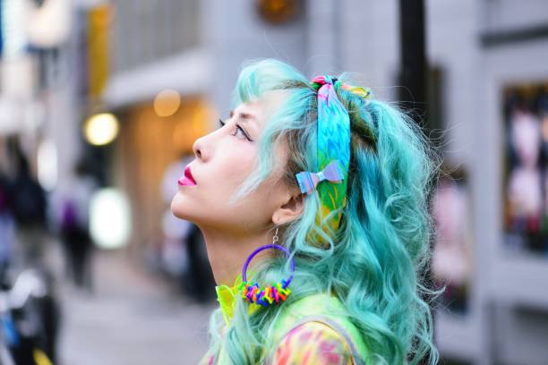 istock Colourful young woman 974750558