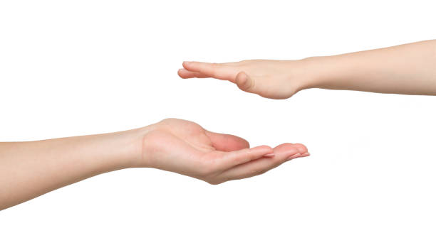 istock Mother and child hands isolated 974763102
