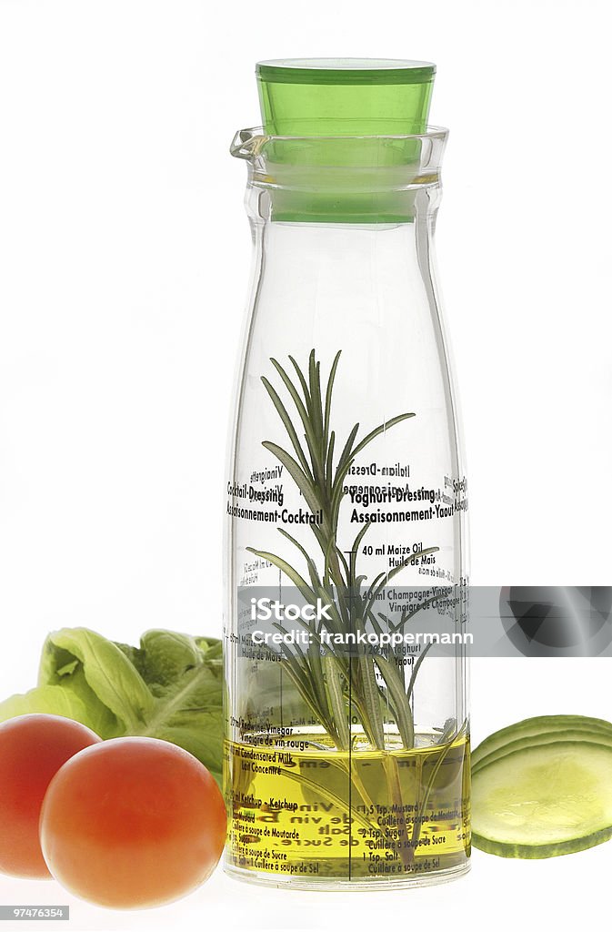 Salatölflasche - Lizenzfrei Behälter Stock-Foto