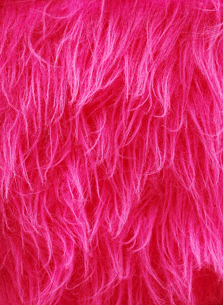 розовый мехом - furries стоковые фото и изображения
