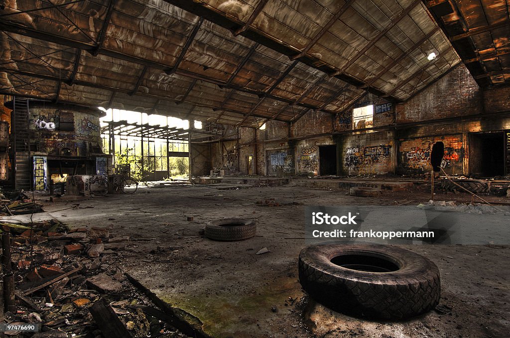 Fabrik - Foto stock royalty-free di Abbandonato