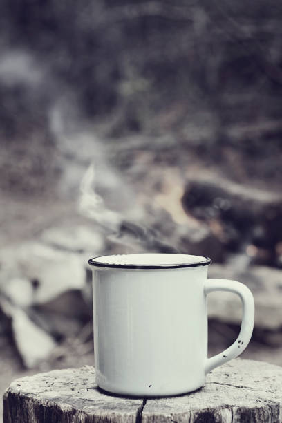 istock Vintage Coffee by a Campfire 974771668