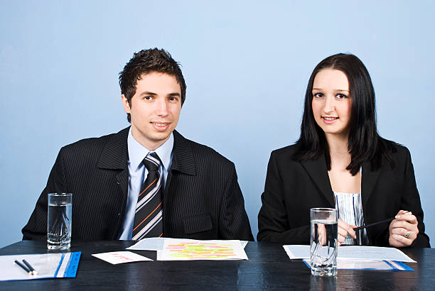 istock Businesspeople in office 97477764