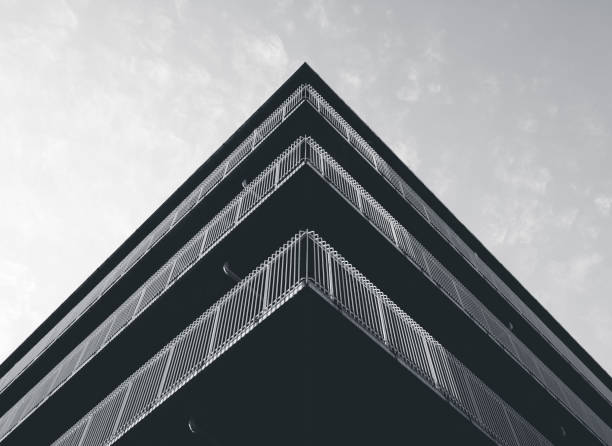 istock Architecture detail Modern building Facade Corner 974785274