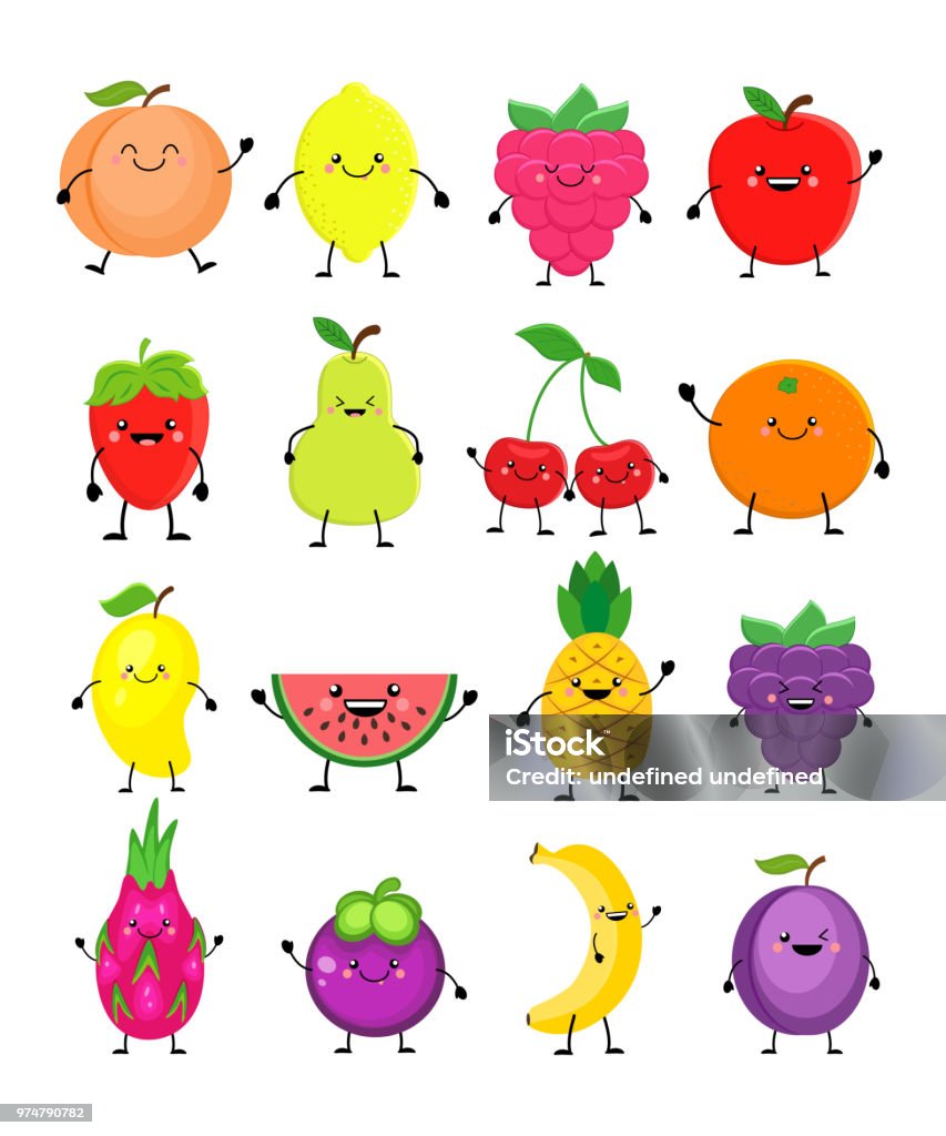 Bộ Phim Hoạt Hình Hài Hước Của Các Loại Trái Cây Khác Nhau Mỉm ...