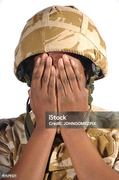 Faceless Female Soldier Stock Photo - Download Image Now - Adult, Adults Only, African Ethnicity