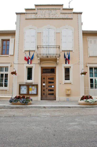 istock town hall of Moissieu sur Dolon 974794630