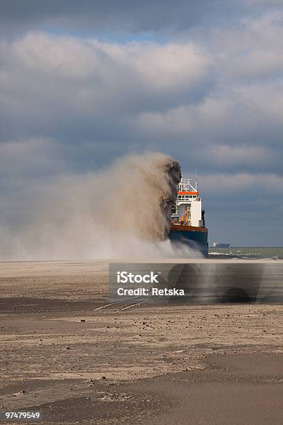 Rainbowing Stock Photo - Download Image Now - Dredger, Coastline, Sand