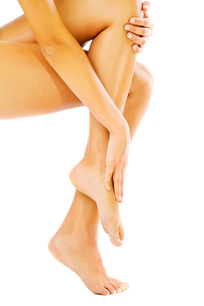 istock Beautiful Female Legs And Hands 97479690