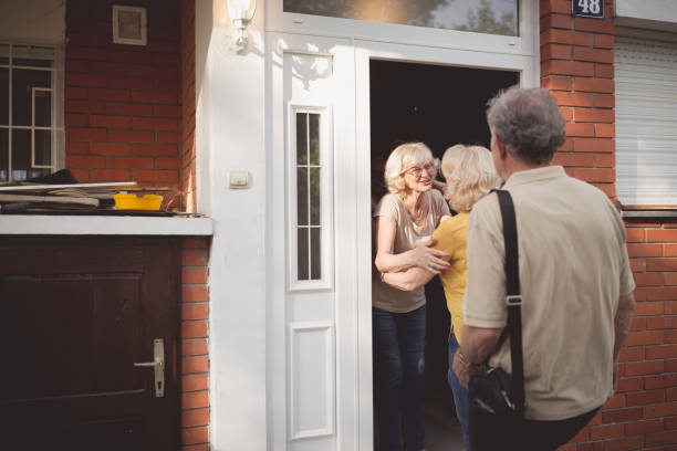 istock Social Seniors. Reunion - social friendly gathering. 974806828