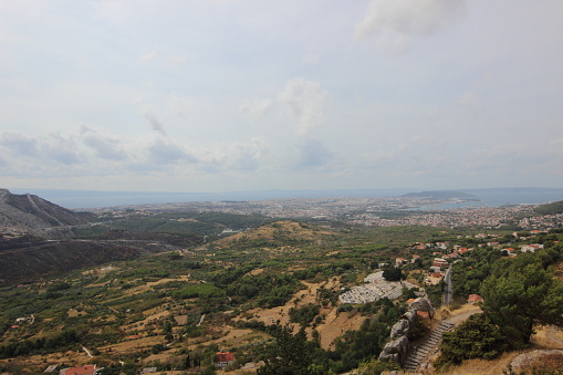 Panoramic from Klis fortress