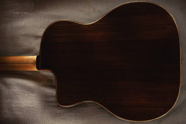 Photo of Back of a Gypsy Guitar