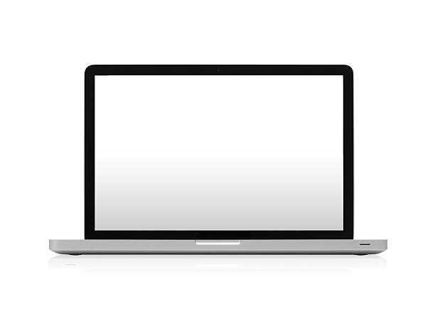istock Modern Laptop Computer Aluminum Isolated w/ Clipping Path 97482491