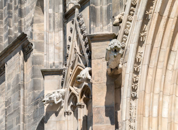 istock Sculptures on a historic building 974831110