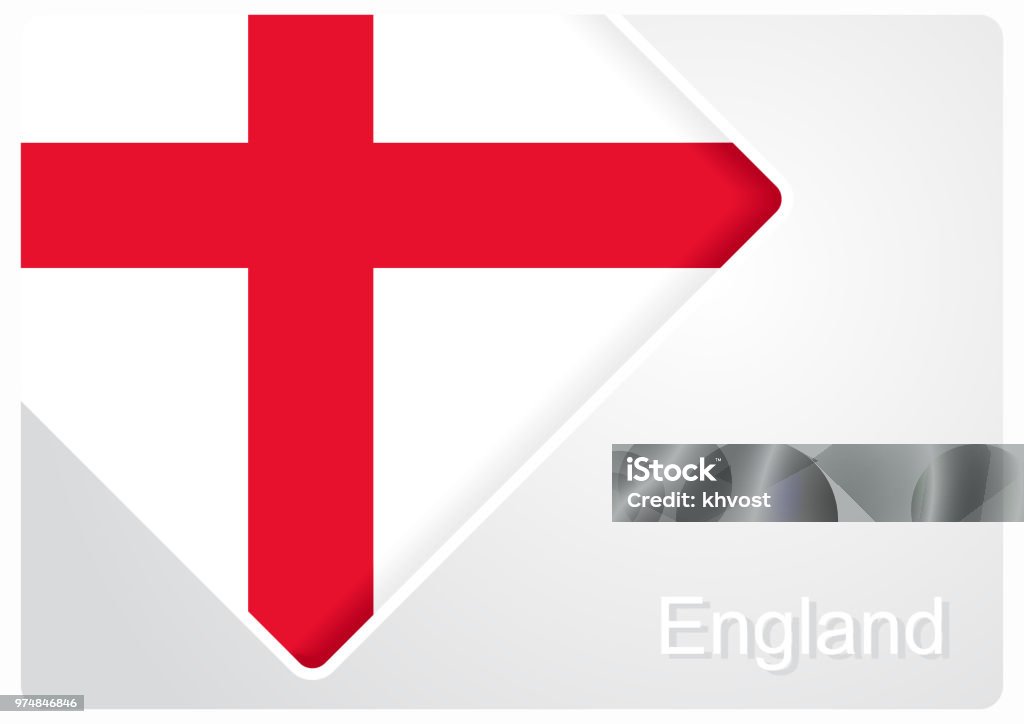English flag design background. Vector illustration. English flag design background layout. Vector illustration. Backgrounds stock vector