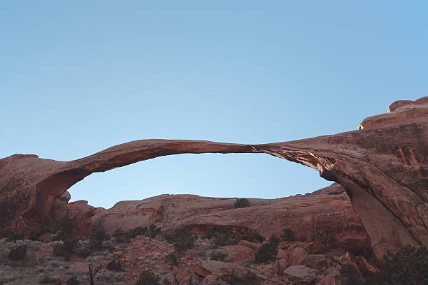 Landscape arch stock photo