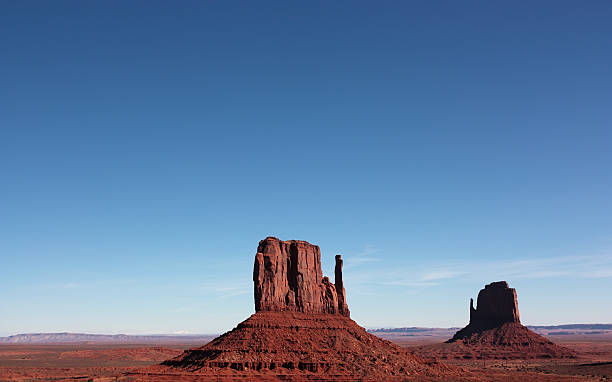 Monument Valley panorama stock photo