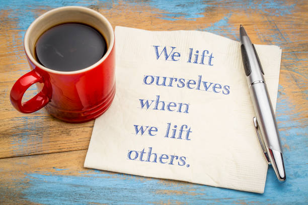 istock We lift ourselves by lifting others 974852974