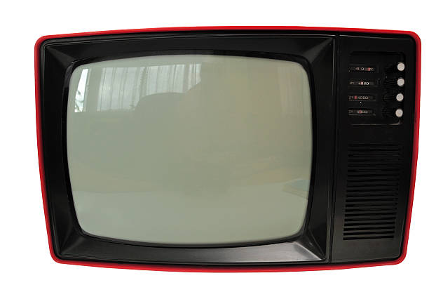 istock Old retro Tv Isolated On White 97485734