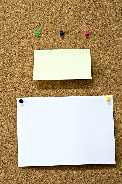 istock Reminder and paper on wooden board 97486177