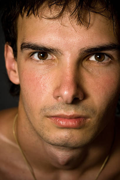 istock Close-up portrait of handsome man 97487506
