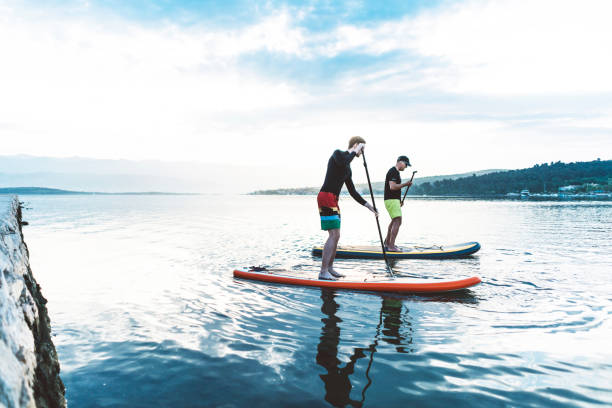 istock People are loving paddleboarding more and more 974880008