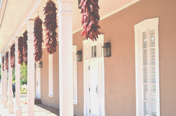 istock Chillies hanging in Santa Fe 974890734