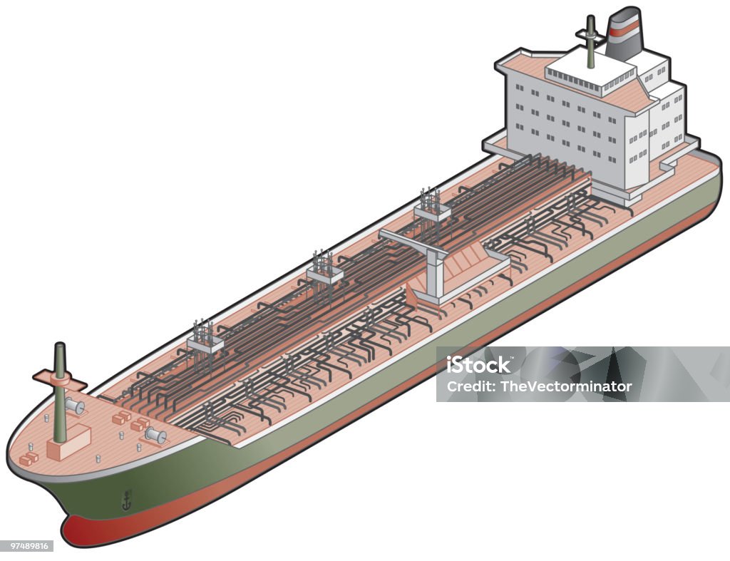 Icono de envío de productos químicos. Elementos de diseño - arte vectorial de Casco - Parte del barco libre de derechos