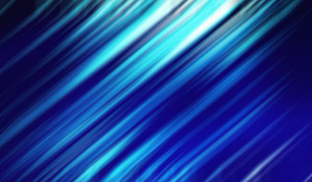istock Blue lights for futuristic background. Internet concept, movement motion blurry technology background. 3d illustration. 974901908