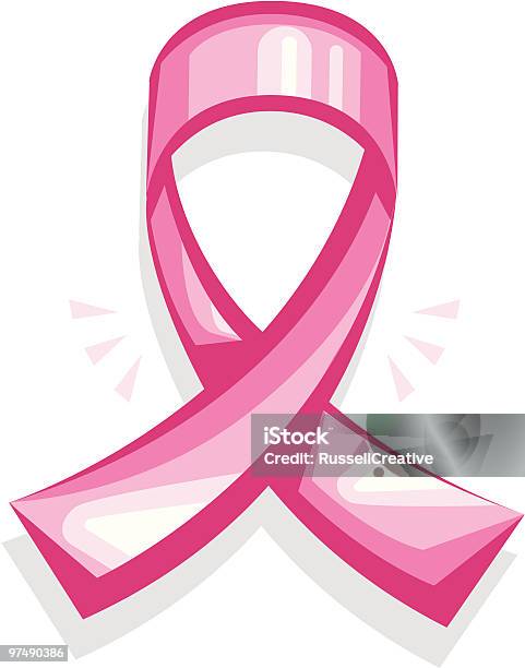 Fita De Cancro Da Mama - Arte vetorial de stock e mais imagens de Cancro - Cancro, Cancro da Mama, Fita