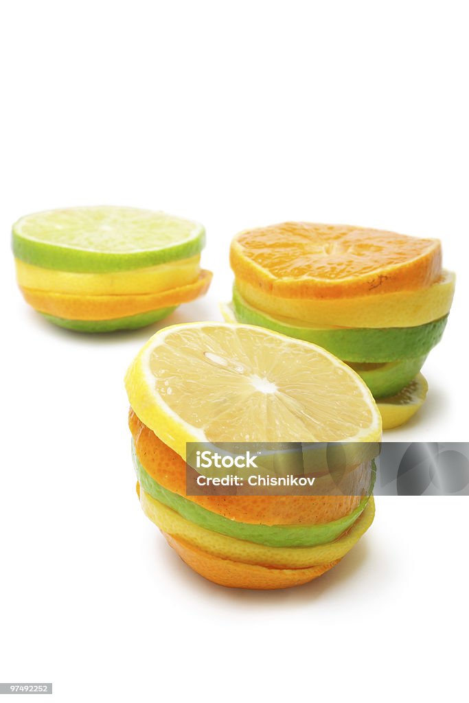 Lime mandarine lemon  Citrus Fruit Stock Photo