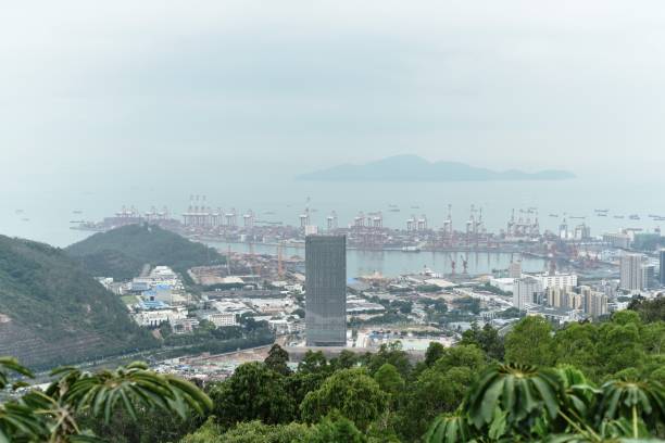 istock An overview of Shekou, Shenzhen (including the harbor area) 974930190