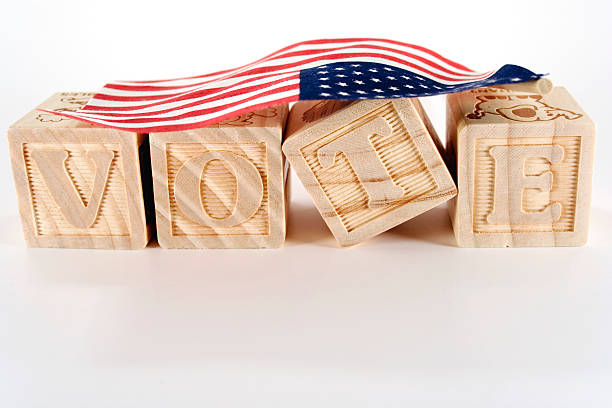 istock VOTE - wooden blocks series 97493756